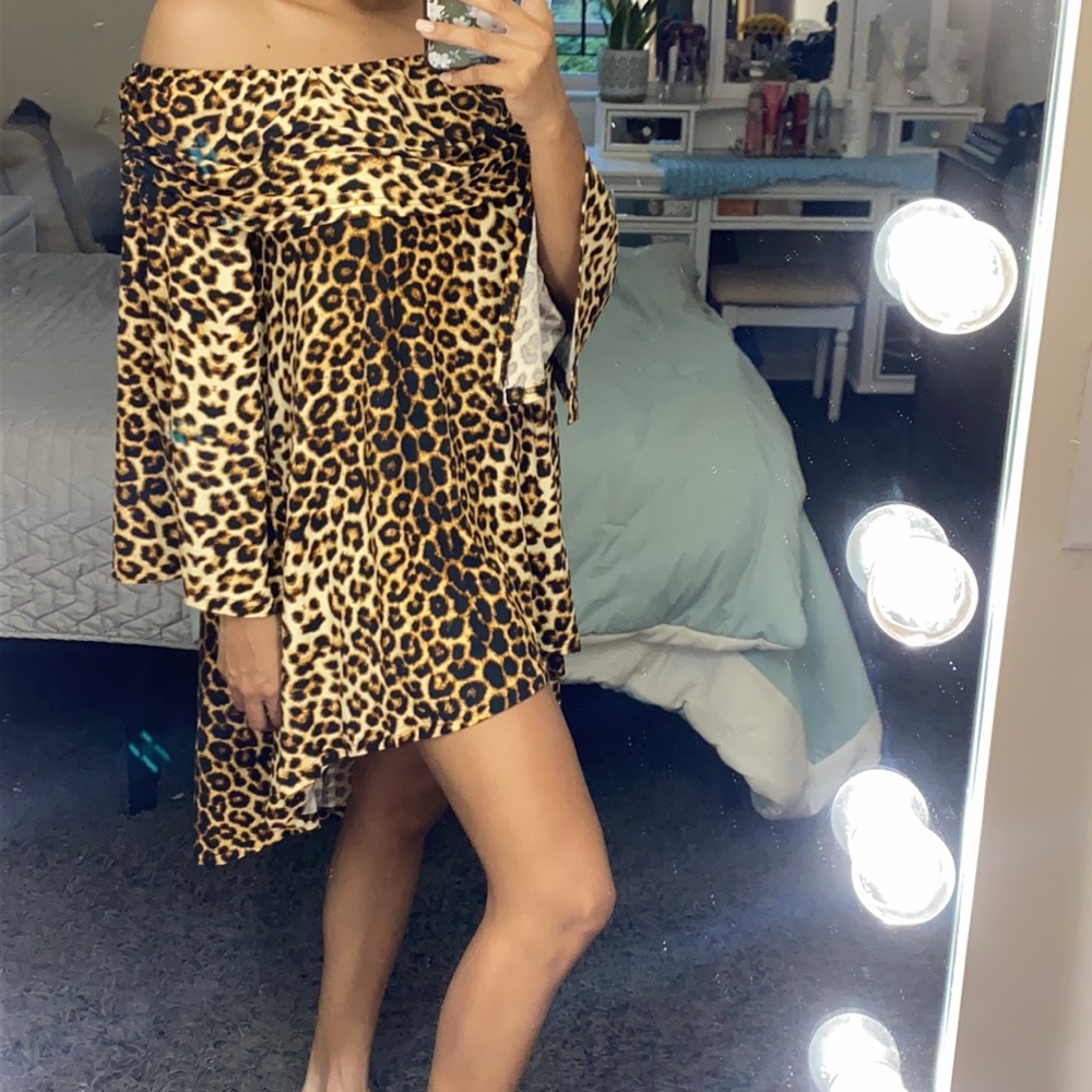 P Luca Milano size small animal print dress